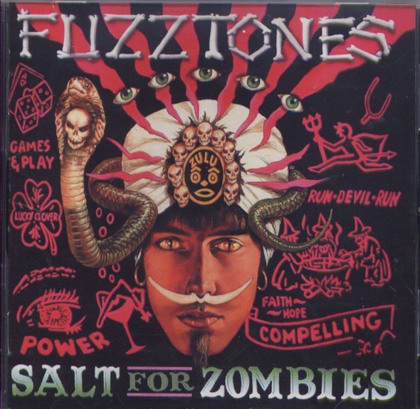 The Fuzztones: Salt For Zombies (blue LP+purple 7")