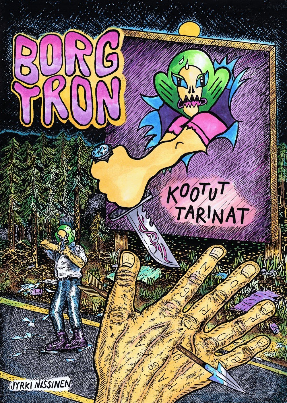 Jyrki Nissinen: Borgtron - Kootut tarinat (kirja)