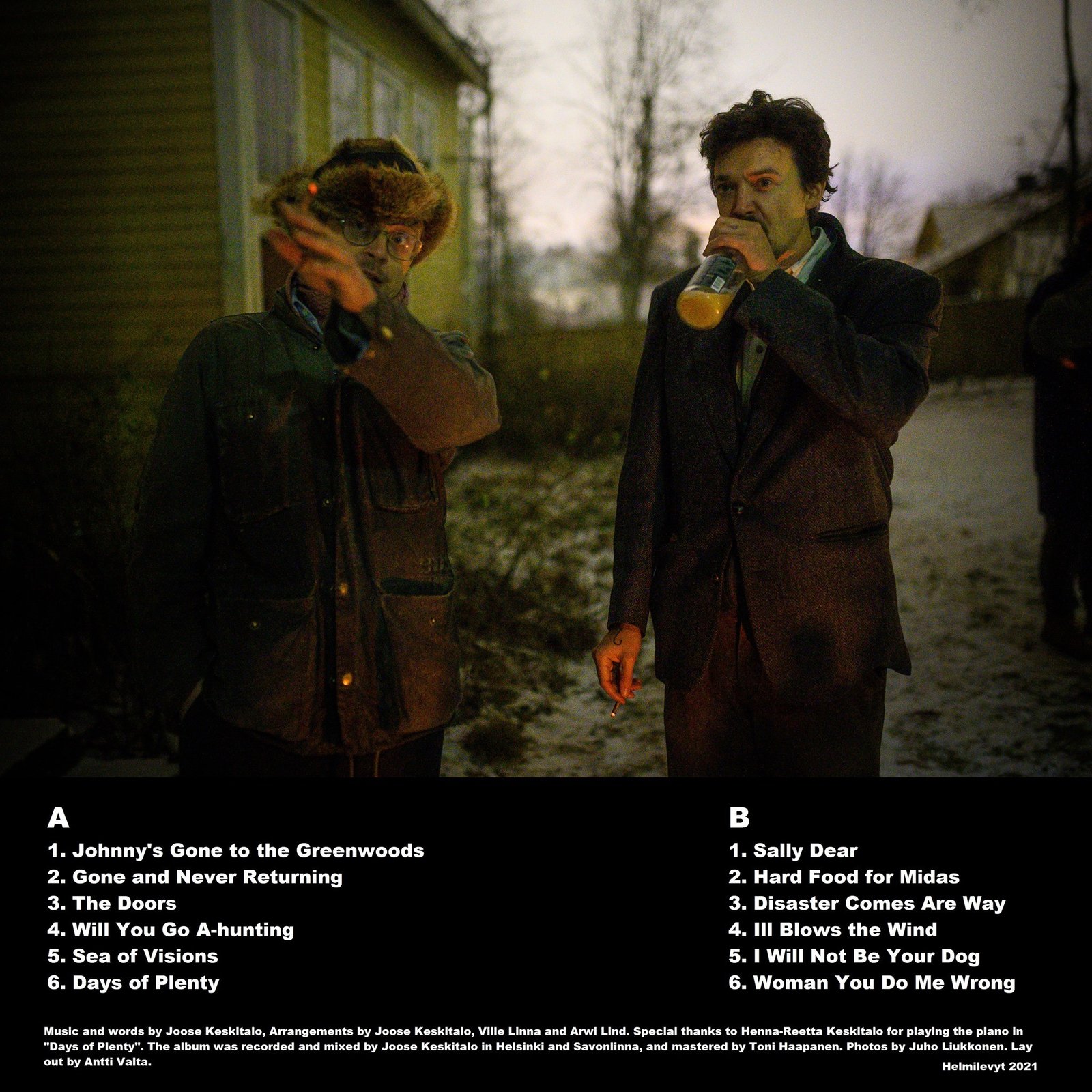 Joose Keskitalo: New songs for old motifs (LP)