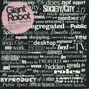 Giant Robot: Public = Shopping  (CDS)