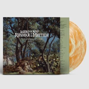 Kauko Röyhkä & Riku Mattila: Meidät pelastaa vain rakkaus (oranssi-valkea LP)