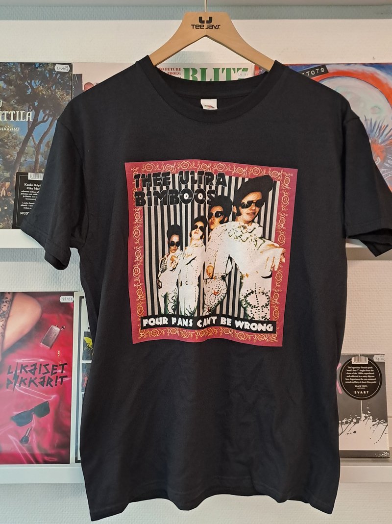 Thee Ultra Bimboos: Four Fans Can't Be Wrong -bundle (LP + T-paita)