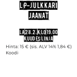 Dead Society & Jaanat la 28.2. Kuudes Linja