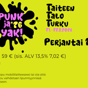 Punk ja Yäk 2026 Perjantai