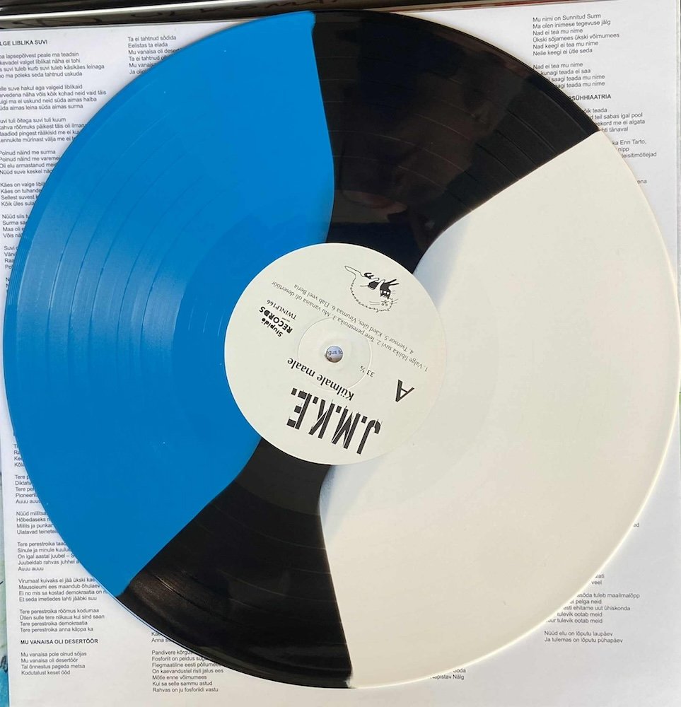 J.M.K.E.: Külmale maale (J.M.K.E. 40v edition, tricolor LP)