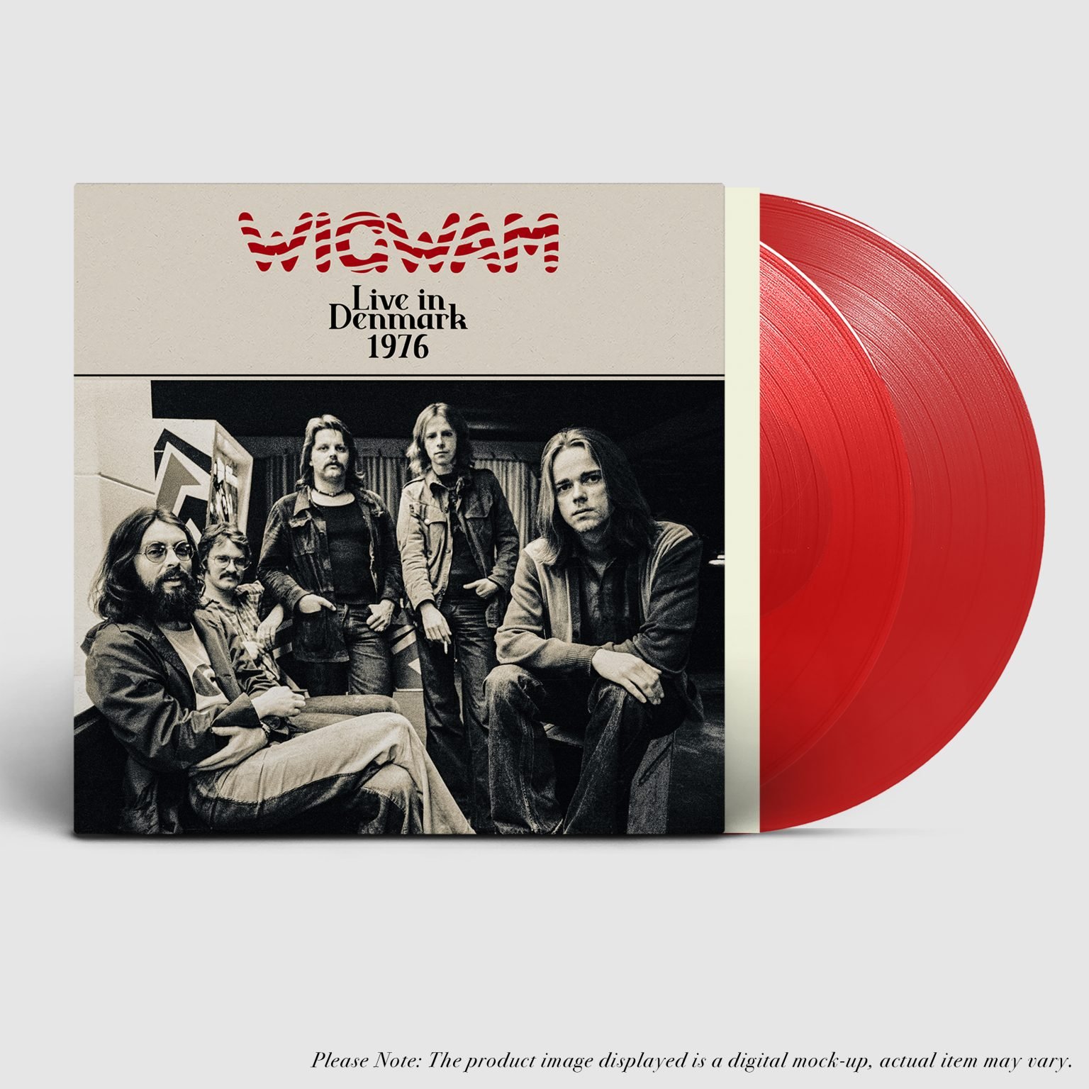 Wigwam: Live in Denmark 1976 (transparent red 2 LP)