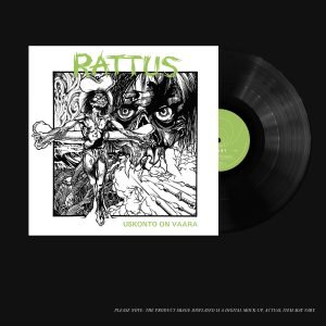 Rattus: Uskonto on vaara (reissue LP)