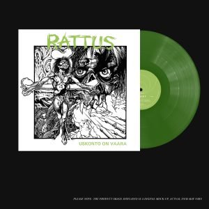 Rattus: Uskonto on vaara (reissue transparent green LP)