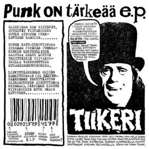 Tiikeri: Punk on tärkeää (7" EP)