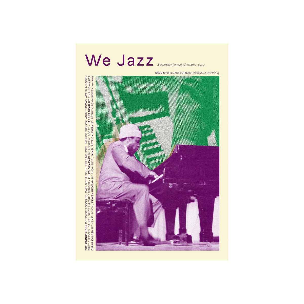 We Jazz Magazine / Fall 2026 "Brilliant Corners", #20 (lehti)